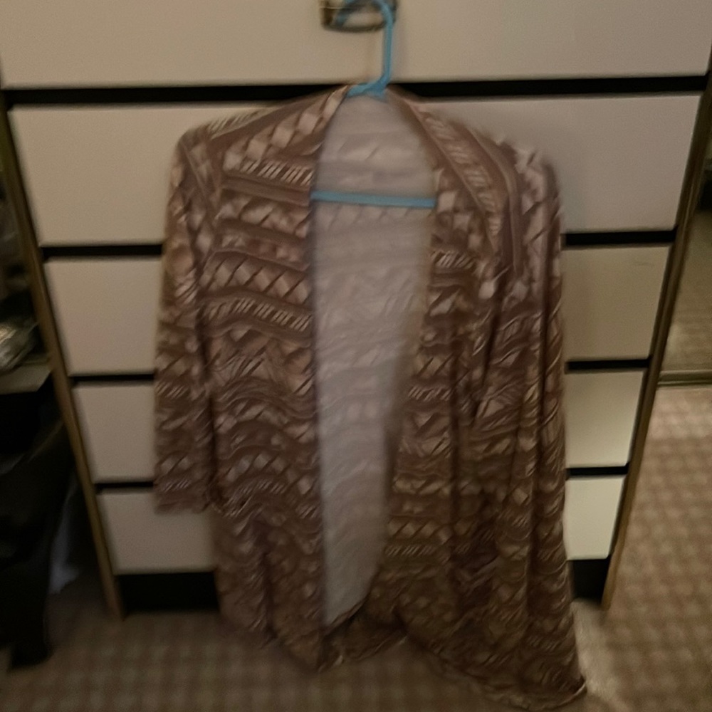 Tan lularoe sweater